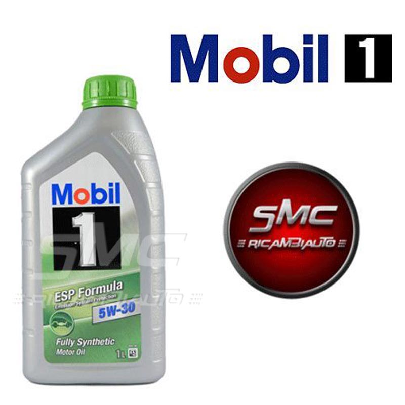 Olio Motore MOBIL 1 ESP 5W30 per auto LT.1  Ricambi auto SMC